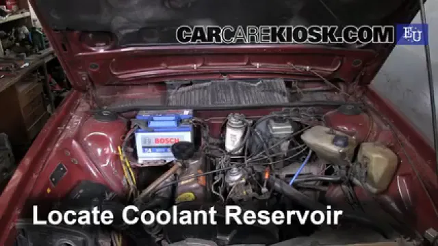 1985 Volkswagen Passat C Estate 1.6L 4 Cyl. Diesel Refrigerante (anticongelante) Cambiar refrigerante